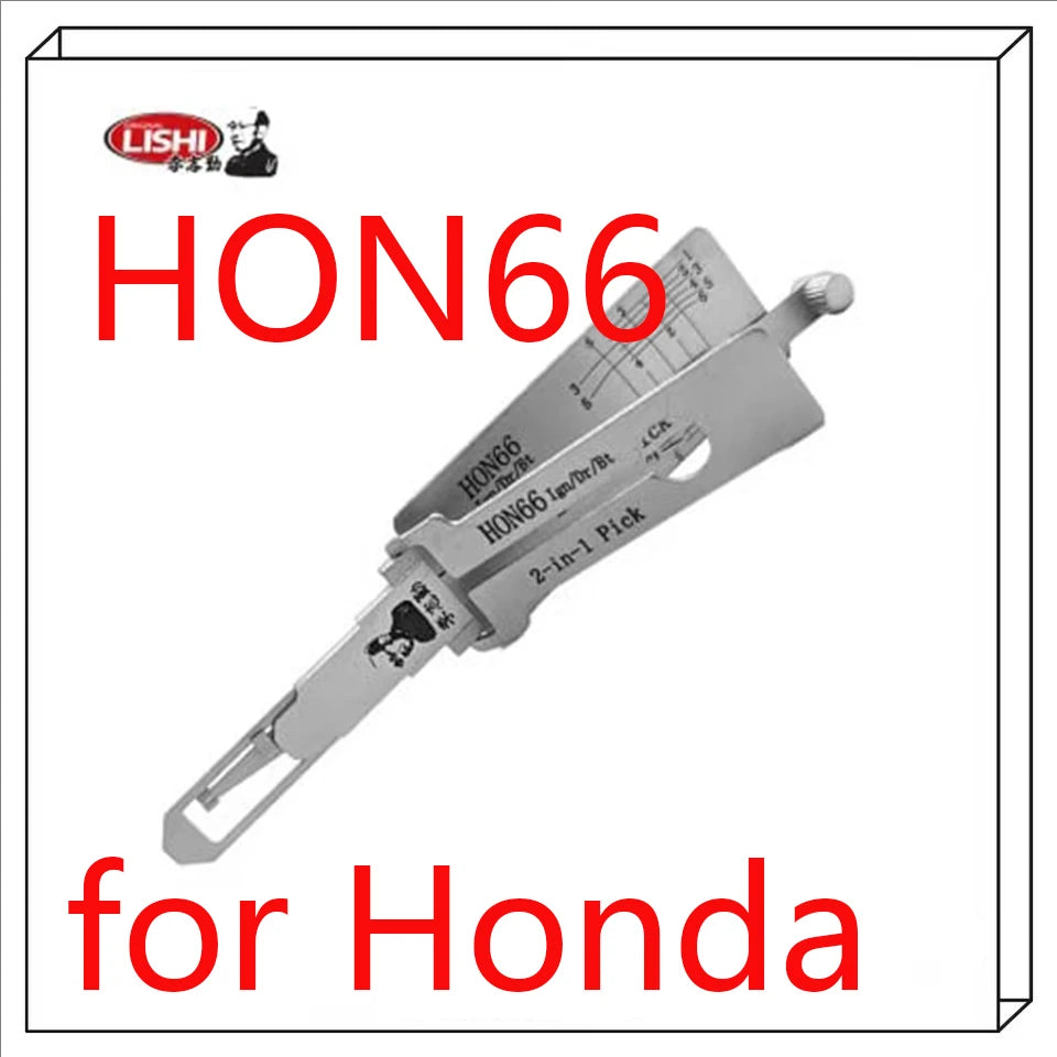 2026 NEW Lishi 2-in-1 Pick/Decoder for Honda HO01/HON66 LOCKSMITH TOOL