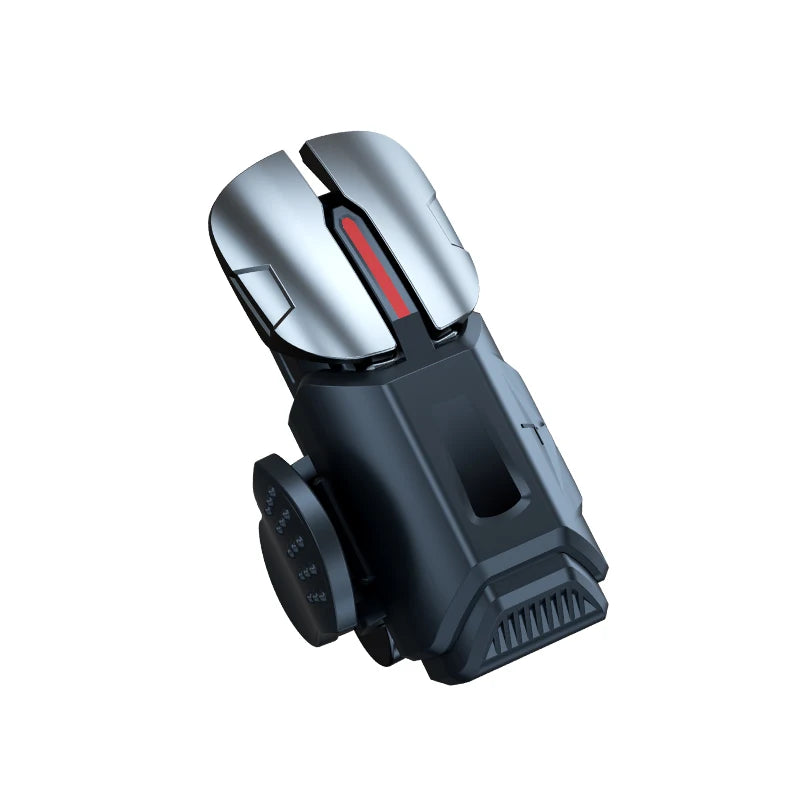 The G21 mobile game trigger is an ergonomic retractable gamepad with auxiliary buttons and mechanical buttons for mobile games