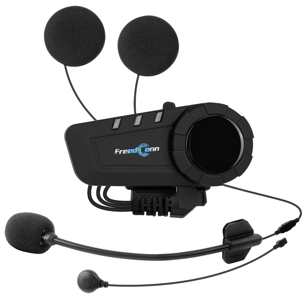 Freedconn KY Pro Motorcycle Intercom Bluetooth Helmet Headset Motorbike 6 Riders 1000M Moto Group Waterproof Interphone