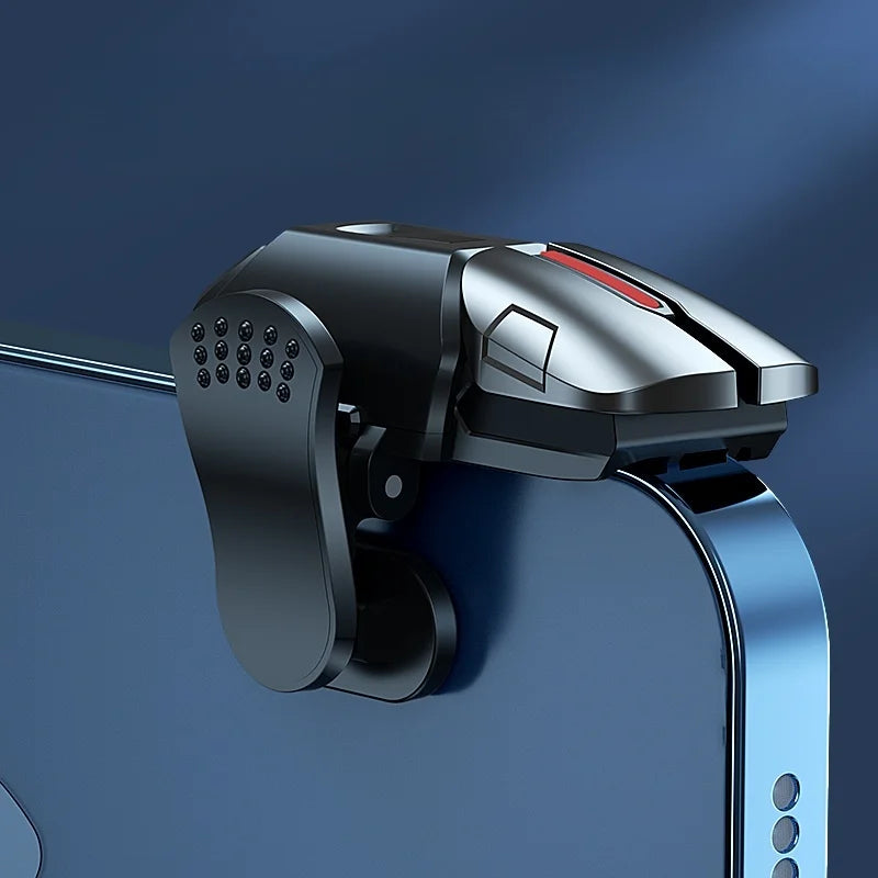 The G21 mobile game trigger is an ergonomic retractable gamepad with auxiliary buttons and mechanical buttons for mobile games